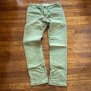 Abercrombie and fitch mens chinos size 31 x 32